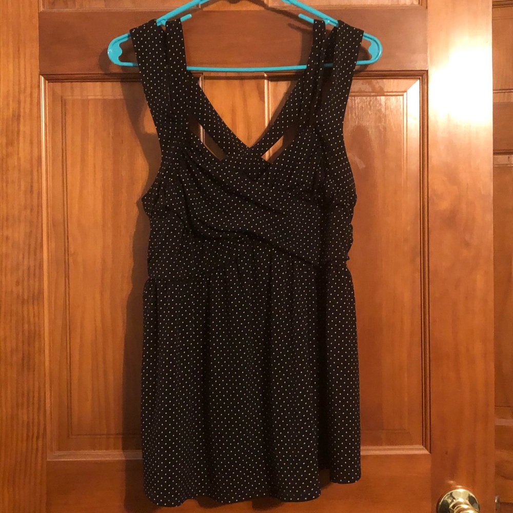 Cute dolls dot tank.